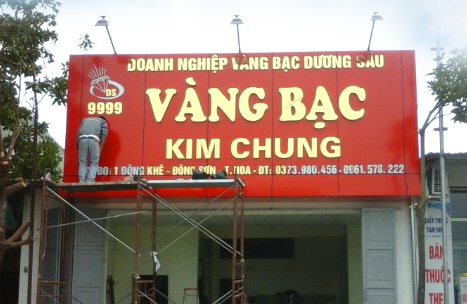 Công ty thi công biển quảng cáo ngoài trời giá rẻ Thanh Hóa